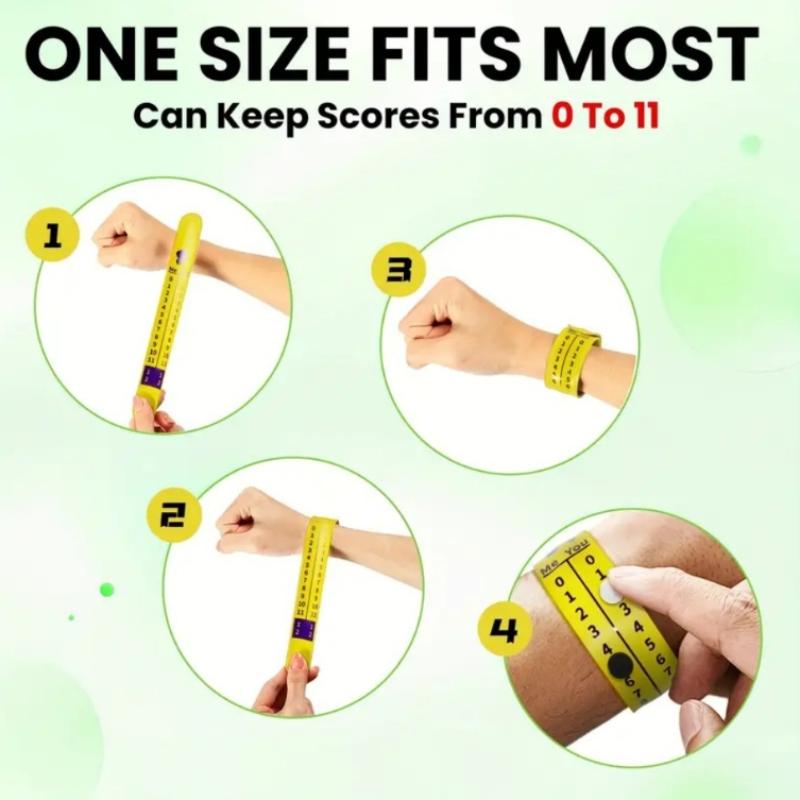 Pickleball Scorekeeper Wristba - Badminton Grip ulasan dan harga