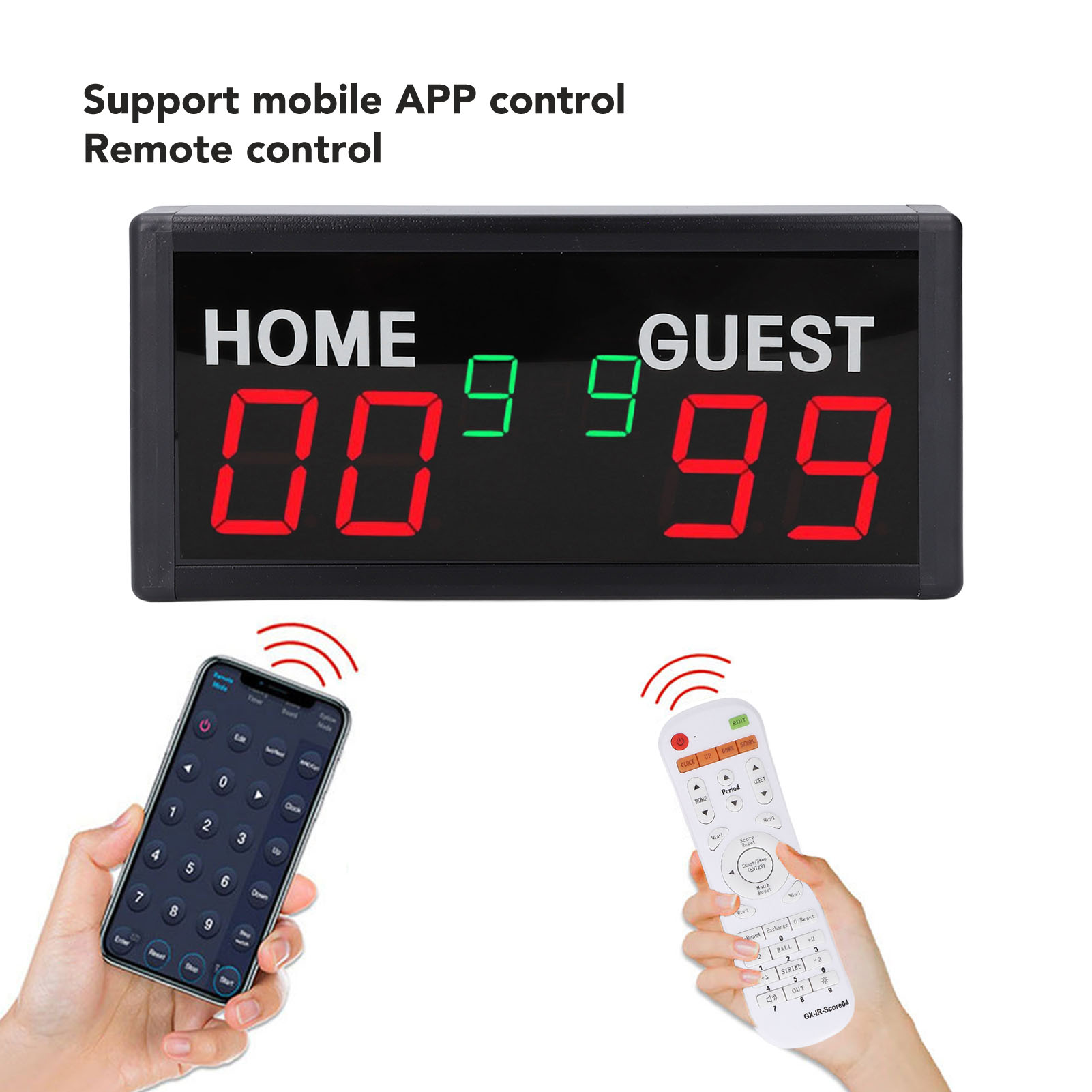 6 Digit Portable Digital LED S - Scoreboard Digital ulasan dan harga