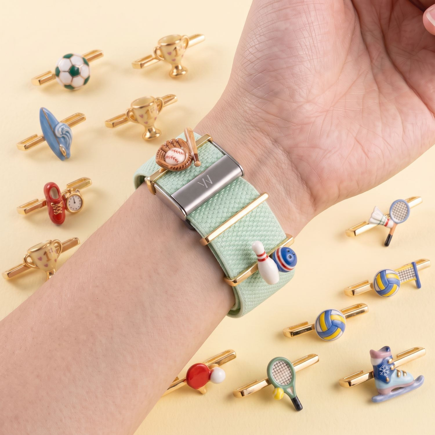 Whoop 5.0 Band Charms Sports D - Badminton In English ulasan dan harga