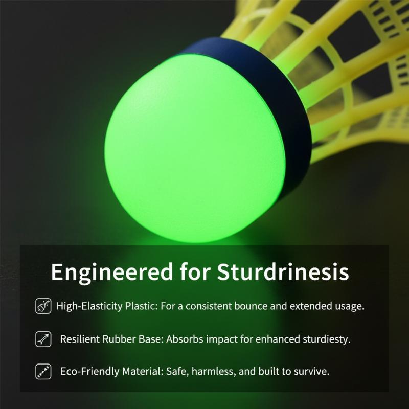 [J] 3/10Pcs LED Badminton Shut - Badminton Shuttlecock ulasan dan harga