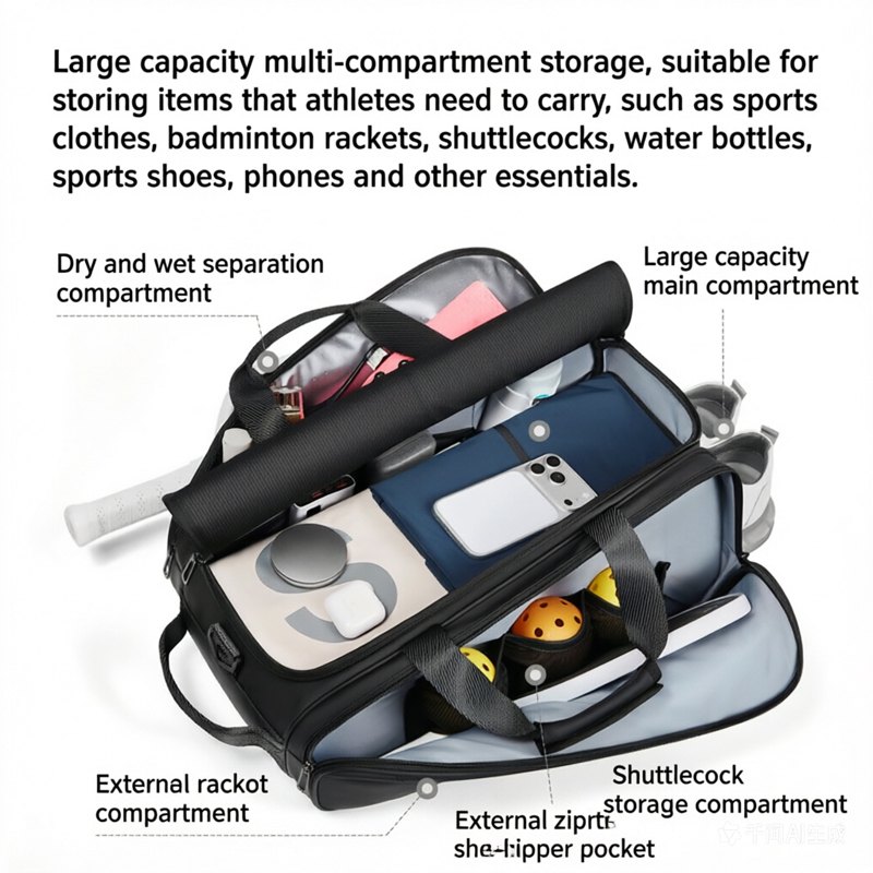 Professional Pickleball Racque - Badminton Bag ulasan dan harga