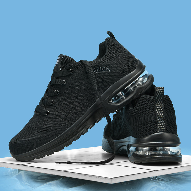 Men Running Shoes Lace Up Snea - Badminton Shoes Men ulasan dan harga