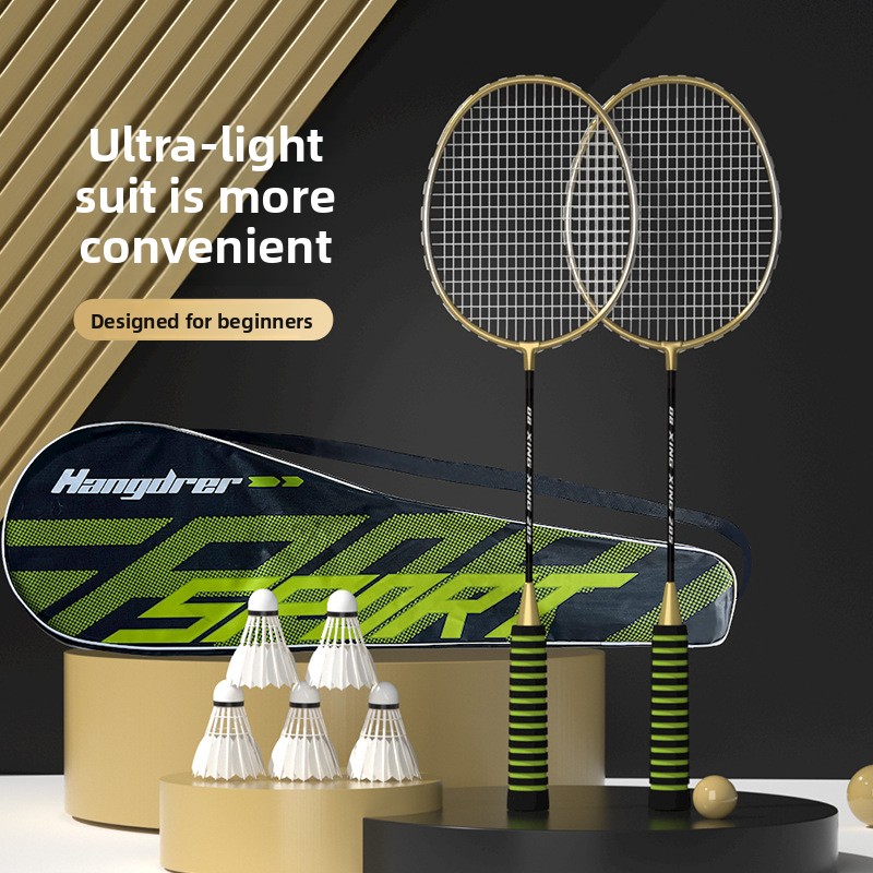 Badminton Racket Set Iron Allo - Badminton Racket Carbon ulasan dan harga