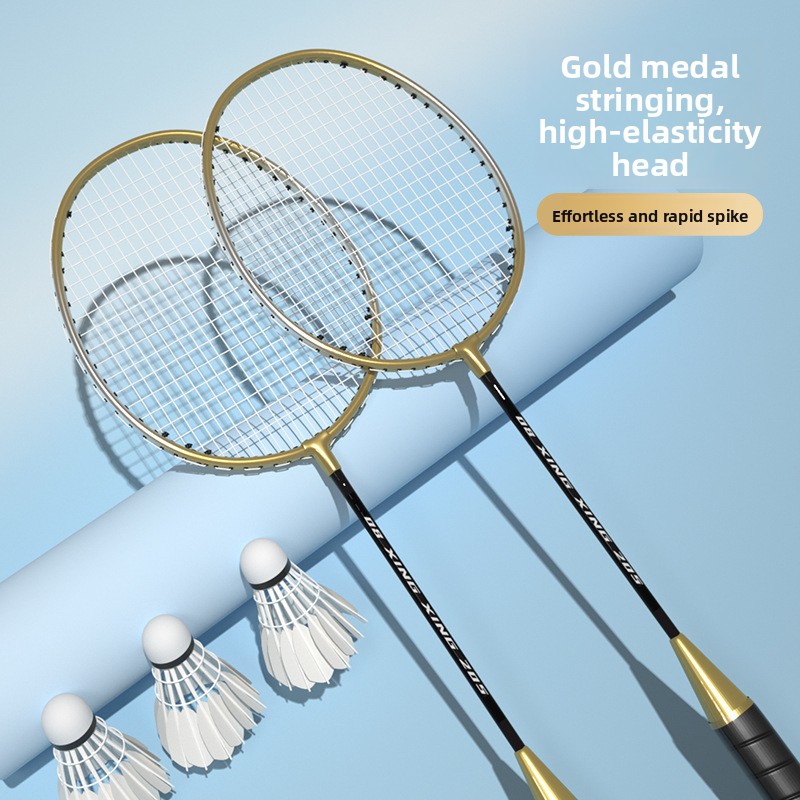 Badminton Racket Set Iron Allo - Badminton Racket Carbon ulasan dan harga