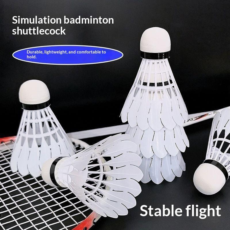 3/6/12Pcs Outdoor Sports Train - Badminton Shuttlecock ulasan dan harga