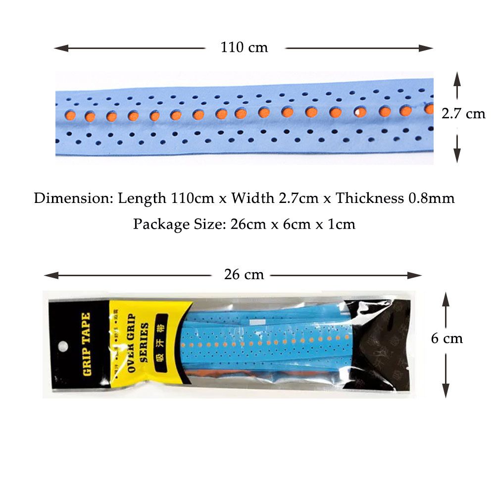 1.1m Anti-slip Tennis Badminto - Badminton Grip ulasan dan harga
