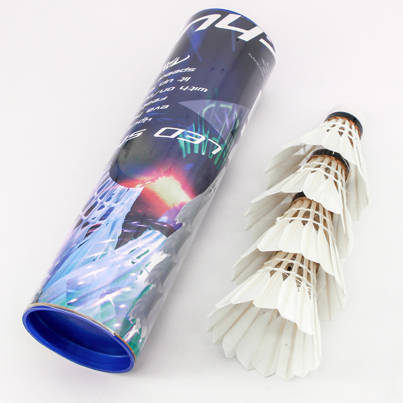 Welkin 4 Pcs Dark Night Colorf - Feather Shuttlecock ulasan dan harga