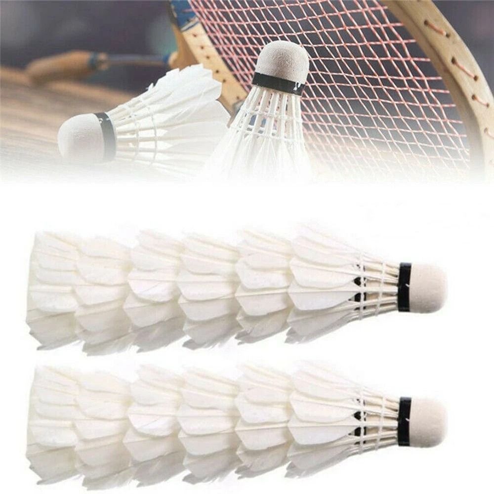 New White Goose Feather Badmin - Feather Shuttlecock ulasan dan harga